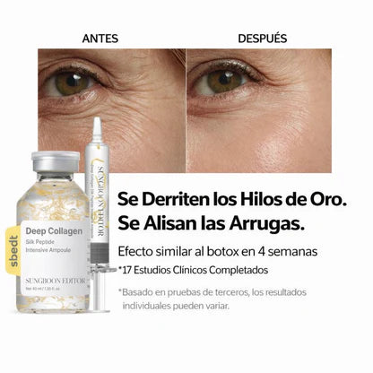 Ampolla de colágeno de seda coreana
