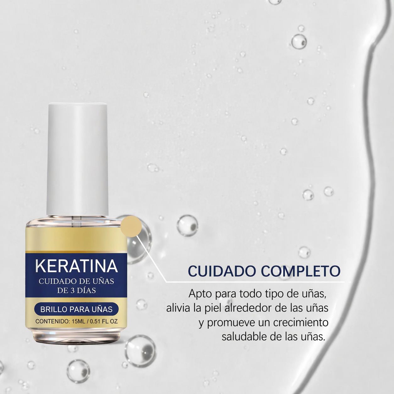 Serum reparador de uñas
