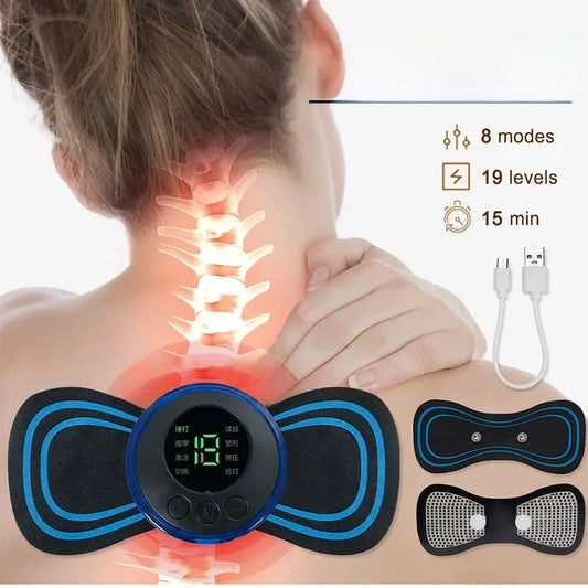 Masajeador de cuello eléctrico -Mini parche cervical