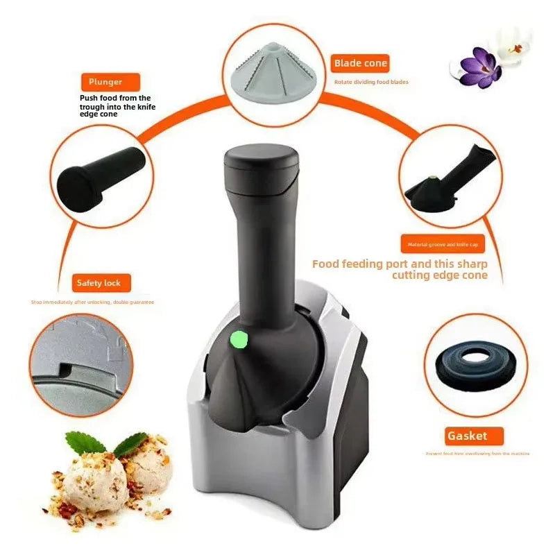 Helafrutix-Máquina para hacer helados de fruta.
