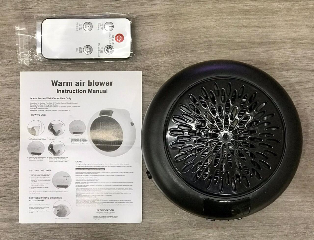 Calefactor Termocerámico Portátil